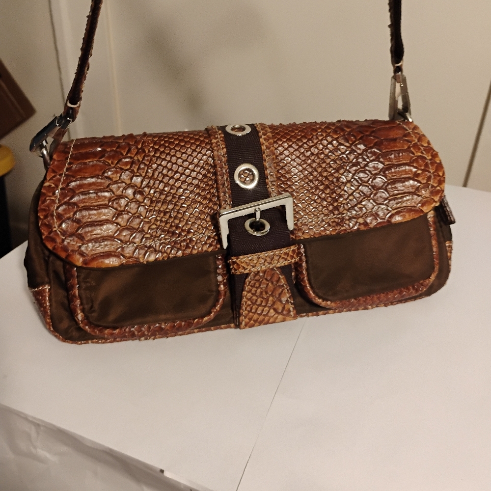 XXI Secolo Women's Y2K Python Embossed